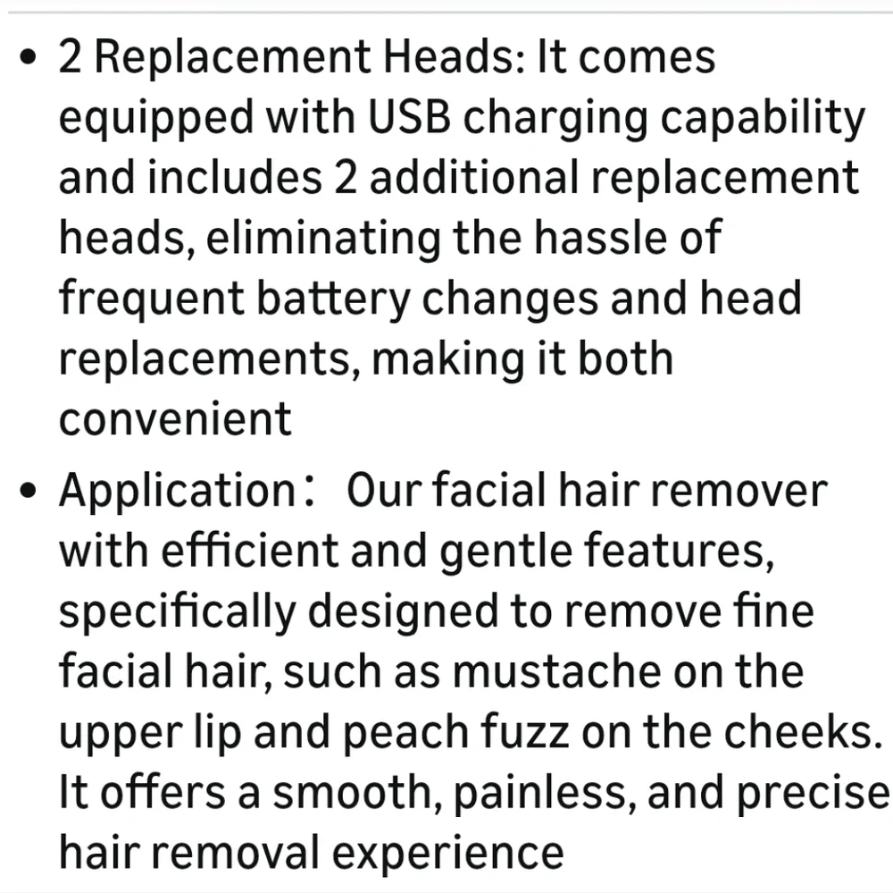 Facial Hair Remover - White - Picture 8 of 12